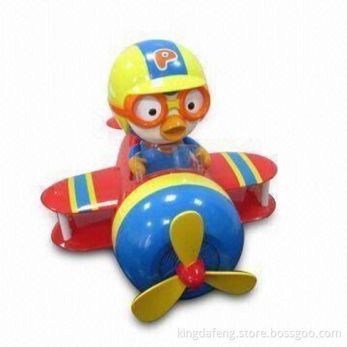 220g Battery-operated Airplane with Moving Function, Making Noise and Glowing Features